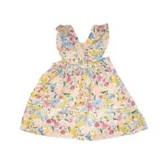 Tullabee by Altar'd State Floral Lined Toddler Girl Baby Girl Dress size 2T - Picture 4 of 4